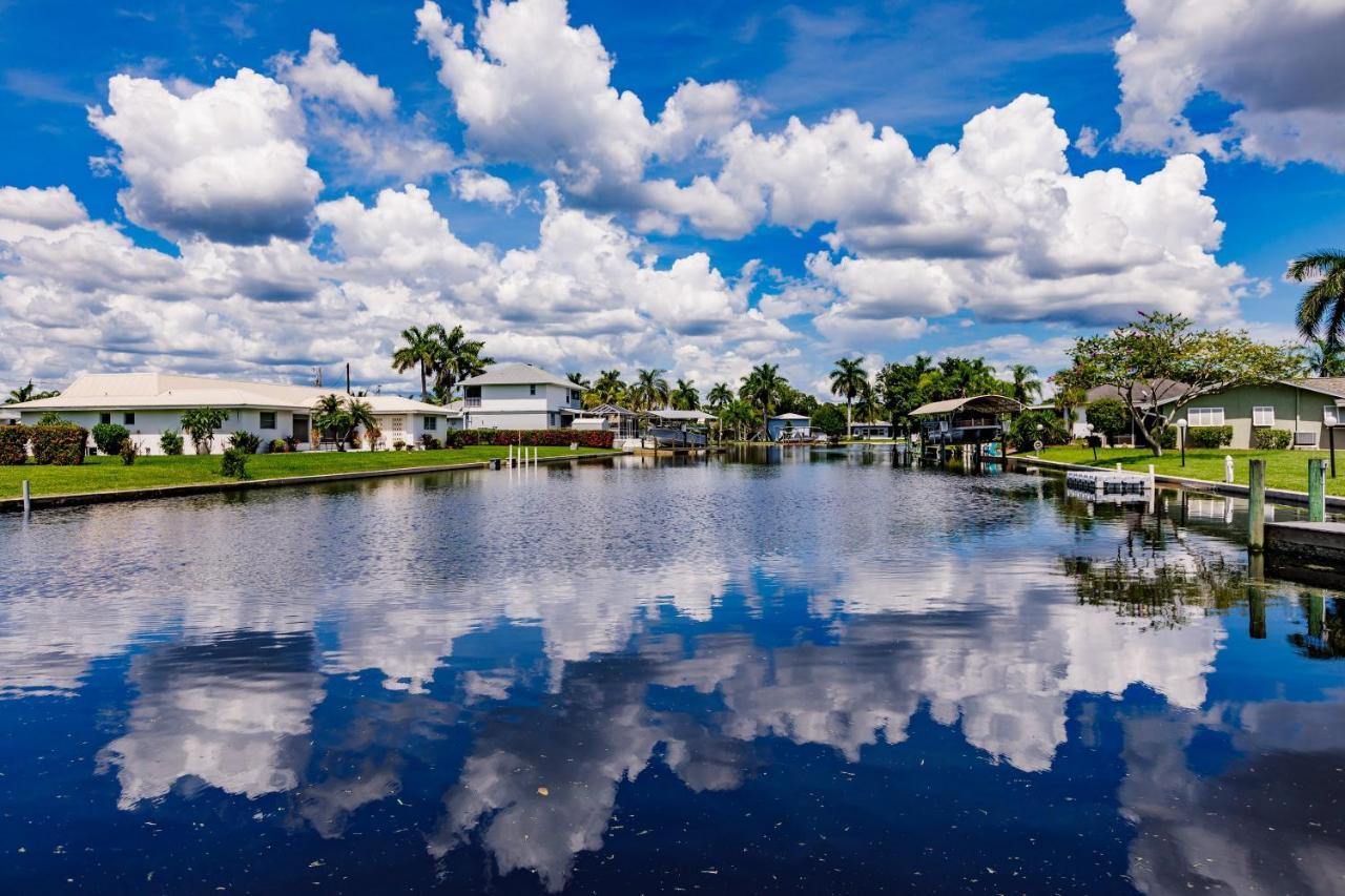 New! Dock Canal Family Home W/Pool & Gulf Access! North Fort Myers Exterior foto